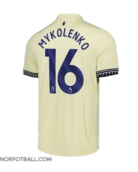 Billige Fotballdrakt Everton Vitaliy Mykolenko #16 Replika Bortedrakt 2025-26 Kortermet Billige Fotballdrakt Everton Vitaliy Mykolenko #16 Replika Bortedrakt 2025-26 Kortermet